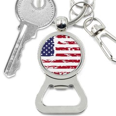 America Unite Stated Red Background Us Flags Bottle Opener Key Chain by Jancukart