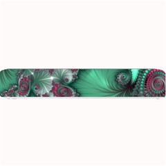 Fractal Spiral Template Abstract Background Design Small Bar Mat by Ravend