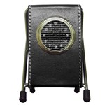 Pi Circle Diameter Circumference Ratio Radius Pen Holder Desk Clock Front