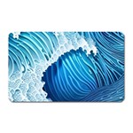 Beach Wave Magnet (Rectangular) Front