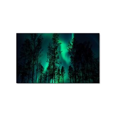 Aurora Northern Lights Celestial Magical Astronomy Sticker Rectangular (100 Pack)