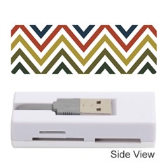 Chevron Ii Memory Card Reader (stick) by GardenOfOphir