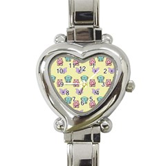 Animals-17 Heart Italian Charm Watch