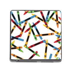 Crayons Memory Card Reader (square 5 Slot)