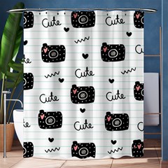 Cute-cutes Shower Curtain 60  X 72  (medium) 