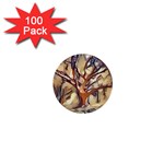 Tree Forest Woods Nature Landscape 1  Mini Buttons (100 pack)  Front
