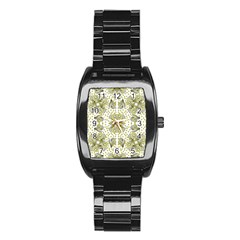Background Pattern Texture Design Wallpaper Stainless Steel Barrel Watch by Ravend