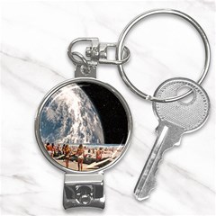 Astronomical Summer View Nail Clippers Key Chain