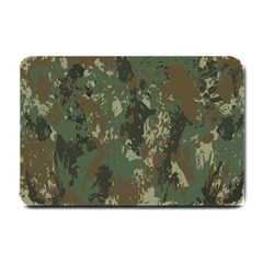 Camouflage-splatters-background Small Doormat
