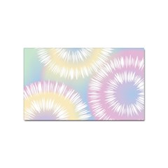 Tie Dye Pattern Colorful Design Sticker (rectangular) by pakminggu