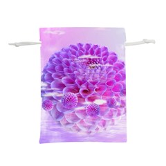 Dahlia Blossom Bloom Dahlias Fall Lightweight Drawstring Pouch (s)