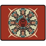Grateful Dead Pacific Northwest Two Sides Fleece Blanket (Medium) 58.8 x47.4  Blanket Back