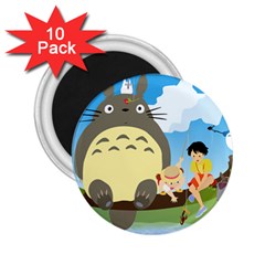 My Neighbor Totoro Totoro 2 25  Magnets (10 Pack) 