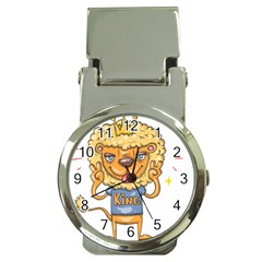 Animation-lion-animals-king-cool Money Clip Watches