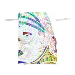 Maasai-man-people-abstract Lightweight Drawstring Pouch (s)