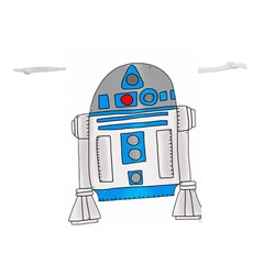 Technology-clip-art-r2d2 Lightweight Drawstring Pouch (m) by 99art