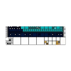 Abstract Statistic Rectangle Classification Sticker Bumper (10 Pack)