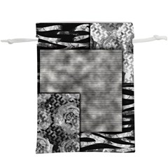 Background Pattern Geometric Design Lightweight Drawstring Pouch (xl)