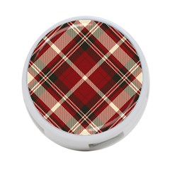 Tartan-scotland-seamless-plaid-pattern-vector-retro-background-fabric-vintage-check-color-square-geo 4-port Usb Hub (two Sides) by uniart180623