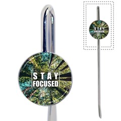 Stay Focused Focus Success Inspiration Motivational Book Mark
