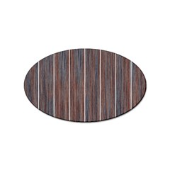 Dark Digital Wood Like Sticker Oval (100 Pack)