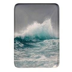 Big Storm Wave Rectangular Glass Fridge Magnet (4 Pack) by uniart180623