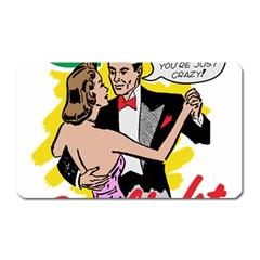 G Is For Gaslight Funny Dance1-01 Magnet (rectangular) by shoopshirt