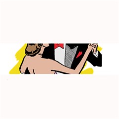 G Is For Gaslight Funny Dance1-01 Large Bar Mat by shoopshirt