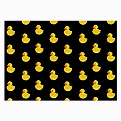 Rubber Duck Large Glasses Cloth (2 Sides) by Valentinaart