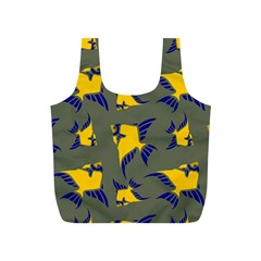 Background Pattern Texture Design Wallpaper Full Print Recycle Bag (s)