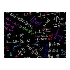 Mathematics  Physics Maths Math Pattern Two Sides Premium Plush Fleece Blanket (mini) by Grandong