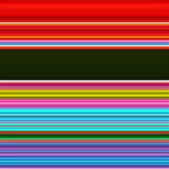 Horizontal Line Colorful Play Mat (square) by Grandong