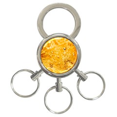Water-gold 3-ring Key Chain