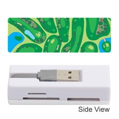Golf Course Par Golf Course Green Memory Card Reader (stick) by Cowasu