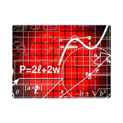 Geometry-mathematics-cube Premium Plush Fleece Blanket (mini) by Bedest