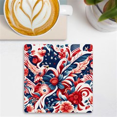 America Pattern Uv Print Square Tile Coaster 