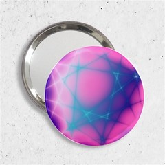 Geometry Abstract Pattern Hypercube 2 25  Handbag Mirrors