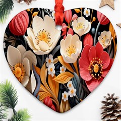 Ai-generated Heart Ornament (two Sides)