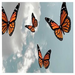 Aesthetic Butterfly , Butterflies, Nature, Wooden Puzzle Square