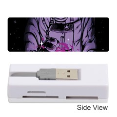 Fingerprint Astro, Amoled, Astronaut, Black, Dark, Oled Memory Card Reader (stick)