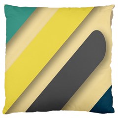Minimalist, Abstract, Android, Background, Desenho Large Premium Plush Fleece Cushion Case (one Side)