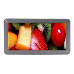 Fruits, Food, Green, Red, Strawberry, Yellow Memory Card Reader (mini)