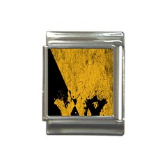 Yellow Best, Black, Black And White, Emoji High Italian Charm (13mm)