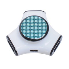 Arabic Pattern 3-port Usb Hub