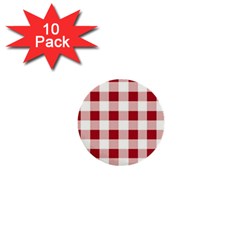 Gingham - 4096x4096px - 300dpi14 1  Mini Buttons (10 Pack)  by EvgeniaEsenina
