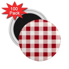 Gingham - 4096x4096px - 300dpi14 2 25  Magnets (100 Pack)  by EvgeniaEsenina