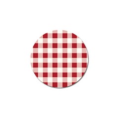 Gingham - 4096x4096px - 300dpi14 Golf Ball Marker (10 Pack) by EvgeniaEsenina