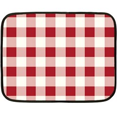 Gingham - 4096x4096px - 300dpi14 Fleece Blanket (mini) by EvgeniaEsenina