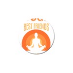 Best Friend T- Shirt Cool Dog Pet Saying T- Shirt Yoga Reflexion Pose T- Shirtyoga Reflexion Pose T- Shirt Golf Ball Marker (10 pack) Front