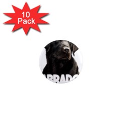 Black Labrador T- Shirt Black Labrador - Labrador Mom T- Shirt (1) Yoga Reflexion Pose T- Shirtyoga Reflexion Pose T- Shirt 1  Mini Magnet (10 Pack)  by hizuto